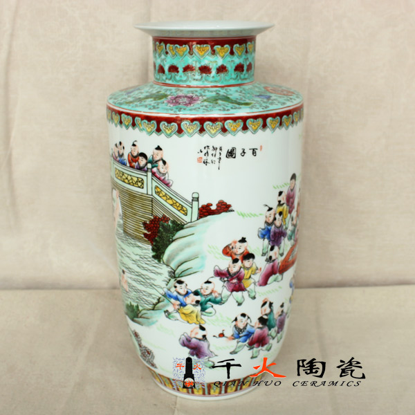 景德镇陶瓷花瓶厂家