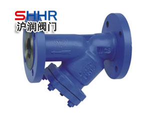 专业生产法兰连接Y型过滤器