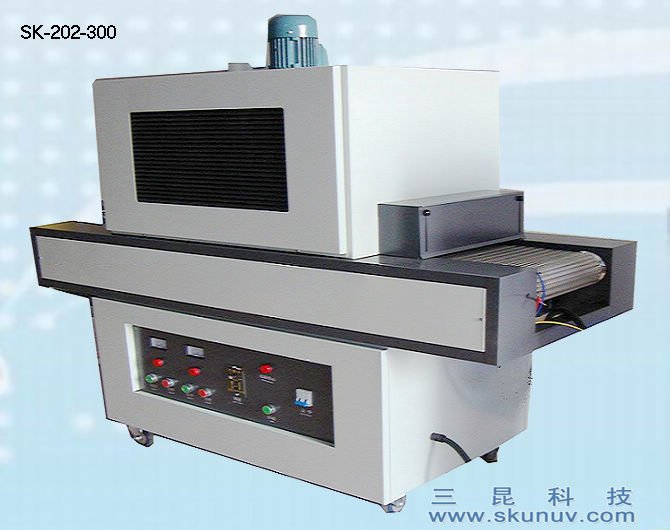 金属与玻璃粘接UV胶固化用UV机SK-202-300