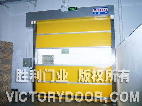 胜利不锈钢快速门，坚固耐用