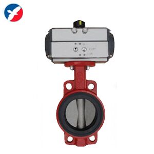 FD671X高耐磨气动粉尘专用蝶阀